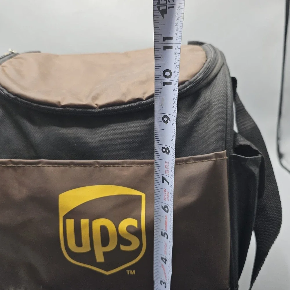 UPS Insulated Lunch Bag Brown And Black